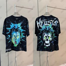 Hellstar Plus Size T Shirts Hellstars Acid Washed Retro Unisex T-shirts Heavy Weight Big T-shirt Rock Vintage Hip Hop Oversized Tee Women Men Short Sleeves Street Tops