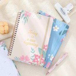 Notebooks 1 Ps Diary Planner Weekly Planner Daily Planner A5 Flowers Looseleaf Notebook Agenda Planner Notepad Notebooks Smart Journal