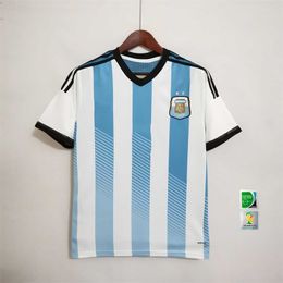 1978 1986 1998 Argentina Soccer Jersey Maradona 1994 1996 2000 2001 2006 2010 Kempes Batistuta Riquelme HIGUAIN KUN AGUERO CANIGGIA AIMAR Football Shirts 1 4318