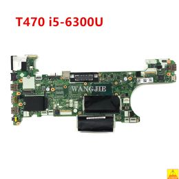 Motherboard Used FRU:01HW539 For Lenovo ThinkPad T470 Laptop Motherboard CT470 NMA931 With i56300U Processor DDR4 RAM