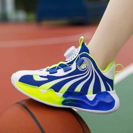 Athletic Outdoor Mesh Childrens Shoes Girls Boys Spring Sneakers Breathable Kids Basketball Shoes Non-slip Childrens Training Athletic Shoes 240407