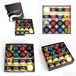 Billiard Balls 57.2Mm Marblized Pool Ball Set 2-1/4Inch 240327 Drop Delivery Sports Outdoors Leisure Games Dhexk