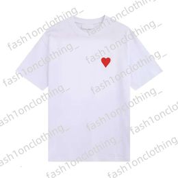Play Brand Men's T-Shirts Newest Mens Women Designer Of Luxury Amis T Shirt Fashion Men S Casual Tshirt Man Clothing Little Red Heart Chuan Kubao Ling Polo Shirt 740