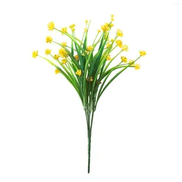 Decorative Flowers Free Shiping Artificial Flower Latex Real Bridal Wedding Bouquet Home Decoration Fake Flores Artificiales Decoracion