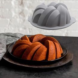 Baking Moulds Meibum Braided Bundt Pan Food Grade Pound Cake Molds Silicone Brownie Mould Bread Tools Muffin Dessert Bakeware