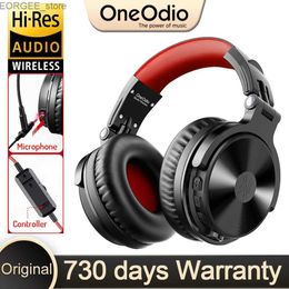 Cell Phone Earphones Oneodio Pro-M High-fidelity Wireless Headphones Stereo Gaming Headset with Mic 110H Playtime Foldable Bluetooth Headphones Y240407