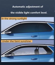 Films SUNICE Window Film Photochromic 25%70%VLT Changing Colour With Solor Radiation Solar Tint AntiUV Building Foils 60''x12''/20''
