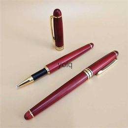 Ballpoint Pens Wood Treasure Bead Pen Signature Neutral Mass Engraving High Price Premium H240423