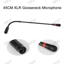 Adapter Cardioid Conference Microphone Gooseneck Condenser Microphone Suitable for Base and Mixer with Xlr Preamplifier Led Indicator