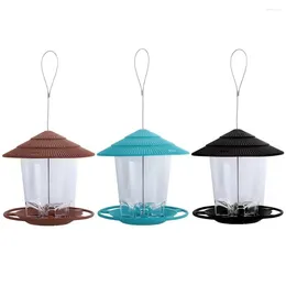 Other Bird Supplies Hanging Waterproof Outdoor Feed Station For Pet Flying Animal Feeding Tool Feeder Food Container