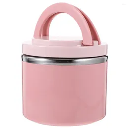 Dinnerware Porridge Cup Breakfast Child Containers Insulated Jar Stainless Steel Cartoon Thermal