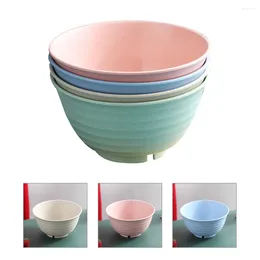 Dinnerware Sets 4pcs Bowls Kitchen Rice Cereal Serving