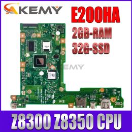 Motherboard E200HA For ASUS Vivobook E200H Laptop Motherboard Z8300 Z8350 CPU 1.44 GHz SSD 32G Memory 2GB HD Graphic 100% Test OK