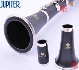 JUPITER 17 Key Clarinet JCL637N Bflat Tune High Quality Woodwind Instruments Black Tube With Case Accessories9846844