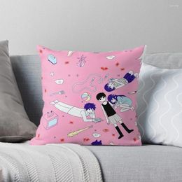Pillow Omori And Friends Throw Christmas Pillows Sitting Couch S