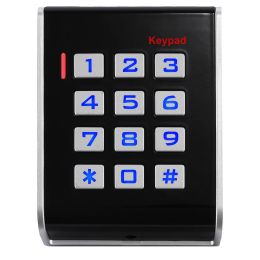 Lock Access Control Keypad Contactless Door Controller Electric Security Lock Wiegand 26 Output Luminous NFC Rfid 13.56Mhz