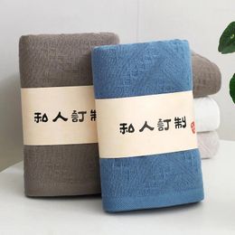 Towel 35x75cm Solid Colour Gauze Cotton Plain Honeycomb Adult Absorbent Bathroom Hand