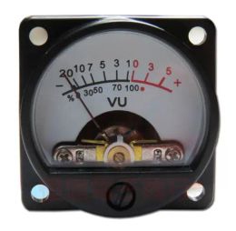 Amplifier 2pcs Panel VU Metre Warm Back Light Audio Level indicator For Speakers Amplifier