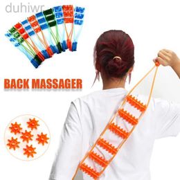 Full Body Massager Multifunctional Back Massage Roller Handheld Rolling Massage Tools Portable Massage Belt to Relieve the Shoulder Neck Body Slim 240407