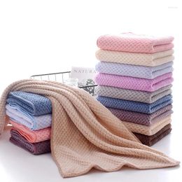 Towel Thick And Quick-Drying Microfiber Towels With Pineapple Grid Pattern - Perfect For Bath Body Hair 30x30cm 35x75cm