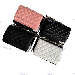 9A Luxury Crossbody Bag designer handbag women designer Mini Shoulder Bag caviar rhomboid quilted bag wallet back Leather Classic fortune bag Messenger Bag