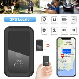 Alarm New GF22 GPS Tracker Device Real Time Car Tracker Voice Control Mini Precise Positioning 2023 AntiLost Device Locator Device