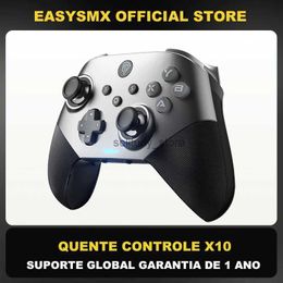 Game Controllers Joysticks EasySMX X10 wireless game controller suitable for PC iOS/Android phones switches and mechanical boards Q240407