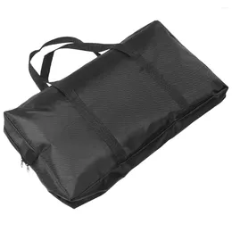 Storage Bags Bbq Tool Bag Camping Handbag Organizer Fold Outdoor Barbecue Grill Polyester Utensils Tote