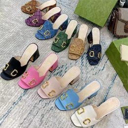 Neue Designerinnen Frauen Sandal Rorsebit Plattform Slipper Mule sexy Sommerhöhung Absatzhöhe Dicke Hausschuhe rutschen Flip Flops Damen Beach Outdoor Sandalen