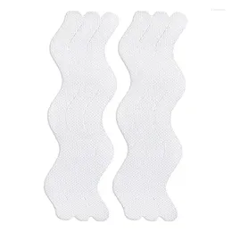 Bath Mats Anti Slip Tapes Adhesive For Steps 6 Pieces Waterproof Non-Slip Clear Grip Tape Resistant Decals Tub Pools Floor