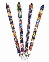 New wholesae 10pcs Popular Cartoon Anime Lanyard for Mobile Phone Key Chain Neck Strap Camera ID Card 9559751