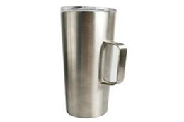 30oz Skinny Tumbler With Handle Stainless Steel Double Wall Wine Glasses Vacuum Insulated Coffee Mug Outdoor Travel Mug A033367076