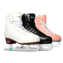 Sneakers Genuine Leather Ice Figure Skates Shoes Professional Thermal Warm Thicken Skating Shoe with Ice Blade for Kids Adult Teenagers