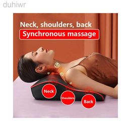 Full Body Massager Multifunction Massage Pillow Neck Shoulder Back Electric Healthy Home Car Shiatsu Massager 240407