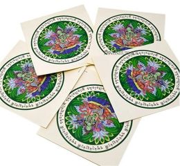 Stickers Feng Shui Green Tara Window Amulet Sticker