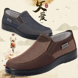 Casual Shoes 2024 Spring Autumn Soft Sole Non-slip Breathable Sneaker Light Comfortable Loafers Zapatos Para Hombres Zapatillas