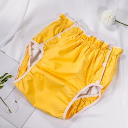 Diapers Free Shipping FUUBUU2226YELLOWS Waterproof pants/Adult Diaper/incontinence pants /Pocket diapers
