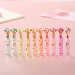 Pencils 10 Cute Pencil Cap Colorful Plastic diamond Pencil Protection Cap Kawaii Stationery Pen Extender Pen Topper for School Supplies