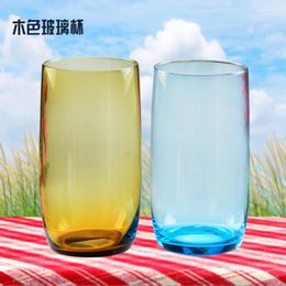 Wine Glasses Painted Glass Large Capacity Water Amber High Body Clear Crystal Female Lovely Net Red