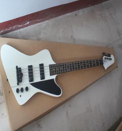 whole New arrival 4 strings white Thunderbird Bass Guitar with pickup 7862647