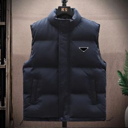 Mens designer Vest Men's Down Cotton Vest Kvinnors vinterväst varma ljusa mäns varma casual jacka, hoodie matchande jackor