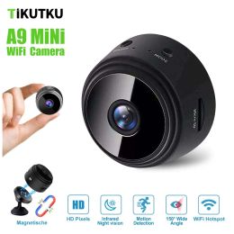 Cameras A9 Mini WiFi Camera Indoor Wireless Security Protection Battery CCTV Monitor 1/2 pcs Smart Home Video Surveillance Night Vision