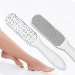 1pcs File a doppio piede laterale File professionale Grate Hard Dead Skin Skin Callus Remover Pedicure File Pieno Grate