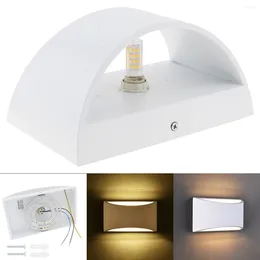 Wall Lamp LED Lights 5W Modern Sconce Up Down Light For Indoor Home Bedroom Decorative Fixture