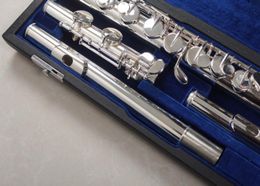 New Alto Flute 16 Closed Holes offset G Cupronickel Body and C footjoint with Cas4599405