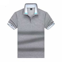 Bosss Polo Shirt Mens Designer Polos t Shirts Casual Business Golf T-shirt Pure Cotton Short Sleeves T-shirt 2024 Fashion Brand Summer Top Clothes P2e0