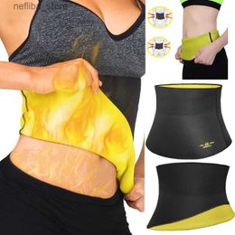 Waist Tummy Shaper Women Waist Sauna Sweat Belts Tummy Control Girdle Body Shaper Belt Weight Loss Corset Waist Trimmer Shapewear L2447