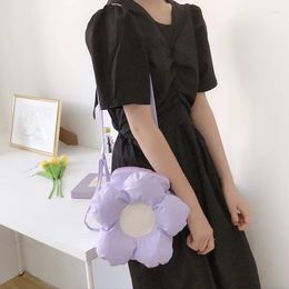 Bag Lovely Flower Women Crossbody Bags Macaron Contrast Colour Ladies Small Shoulder Fashion Design Girls Daily Phone Pouch Purse