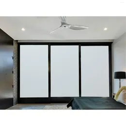 Window Stickers Privacy Film No Glue Frosted Glass Sticker For Home Office Static Paper Decorative Covering Bathroom