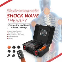 Portable High-Energy EWST Electromagnetic Shockwave Physical Therapy Equipments ED Treatment Penis Enlargement Machine Shock Wave For VET Animal Fast Pain Relief